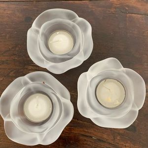 Cristian Dior 3 Votives tea lights